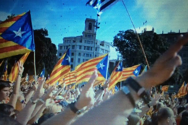 manifestacion catalanista