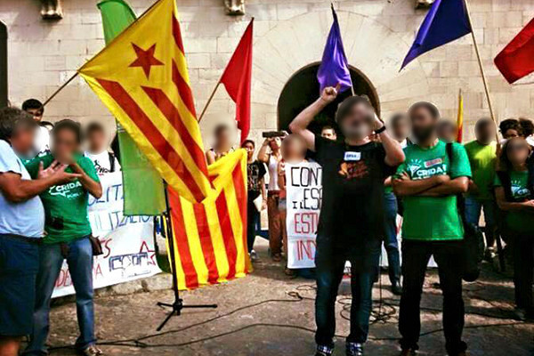 Mallorca catalanista, renegados con estelada